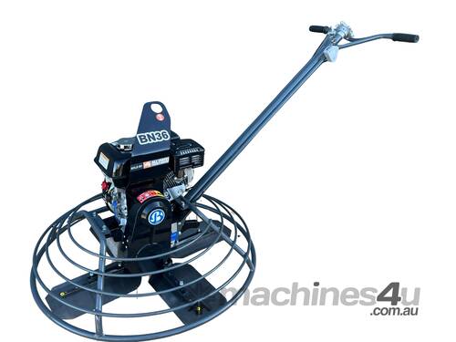Bentonelli BN36 - 36 Walk-Behind Trowel, Honda GX160 or Yanmar Diesel, Ideal for Small Slabs