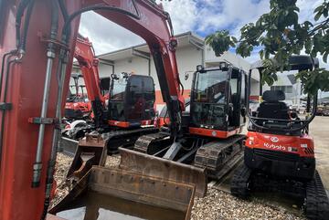 Kubota 8T Excavator - Reliable, High Performance & Ready to Work for You!