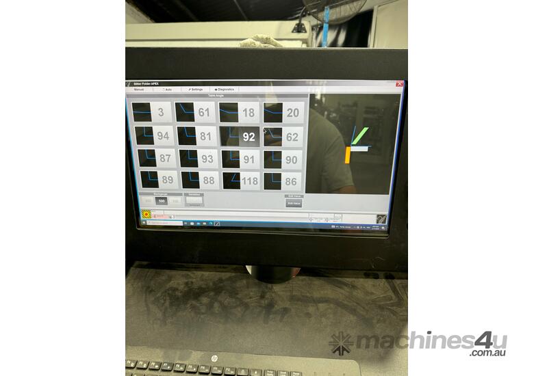 caption Machine Makers 6.5m Slitter Folder