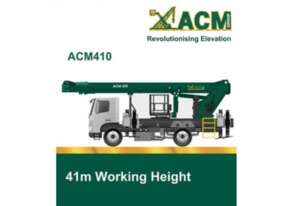 41M Elevated Work Platform Mounted on a 2024 MAN TGM 4X4