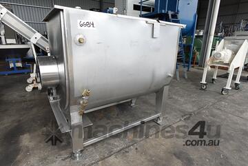 Ribbon Blender, 1000 Lt, 1540mm L x 950mm W x 1070mm H