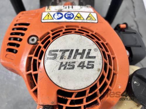 caption Stihl HS45 Hedge Trimmer