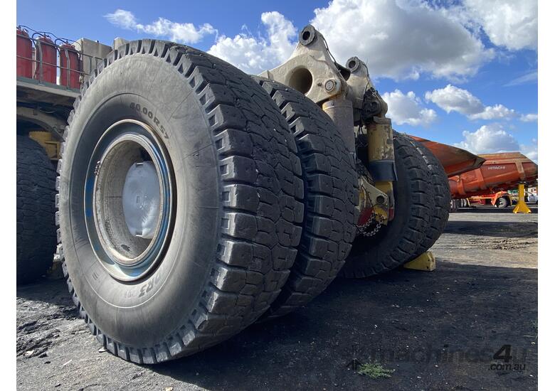 caption 2012 Komatsu 830E - 1AC Off Highway Rear Dump Truck