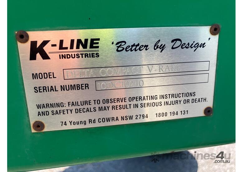 caption K-Line Industries Hay Rake