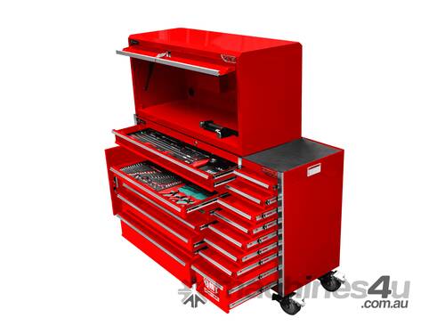 260PC INTRODUCTORY 14 DRAWER 72” HUTCH TOOL KIT (Red)