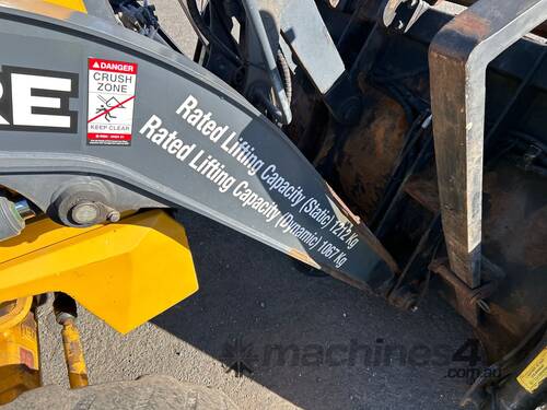 caption 2022 John Deere 315SL Backhoe