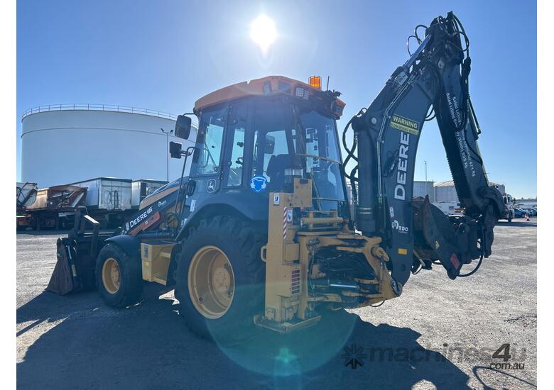 caption 2022 John Deere 315SL Backhoe