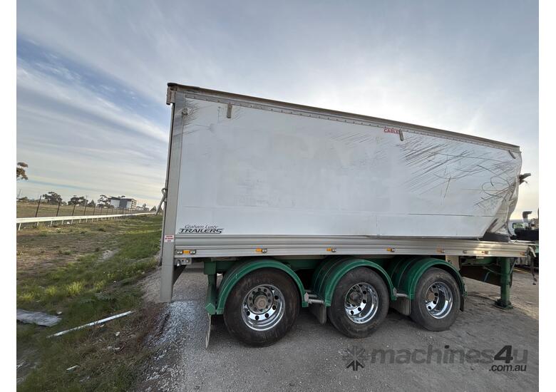 2019 Graham Lusty Trailers GLT Triaxle Tri Axle Tipping Trailer
