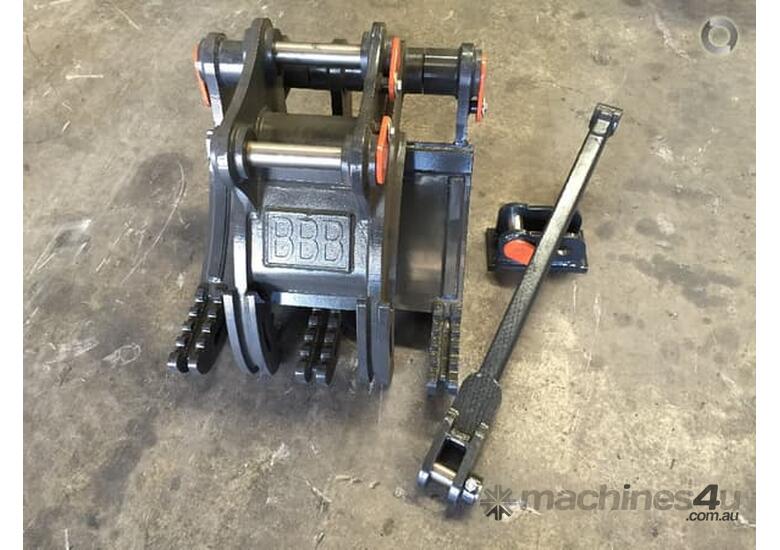 caption BETTA BILT BUCKETS 5 TONNE MANUAL GRABS