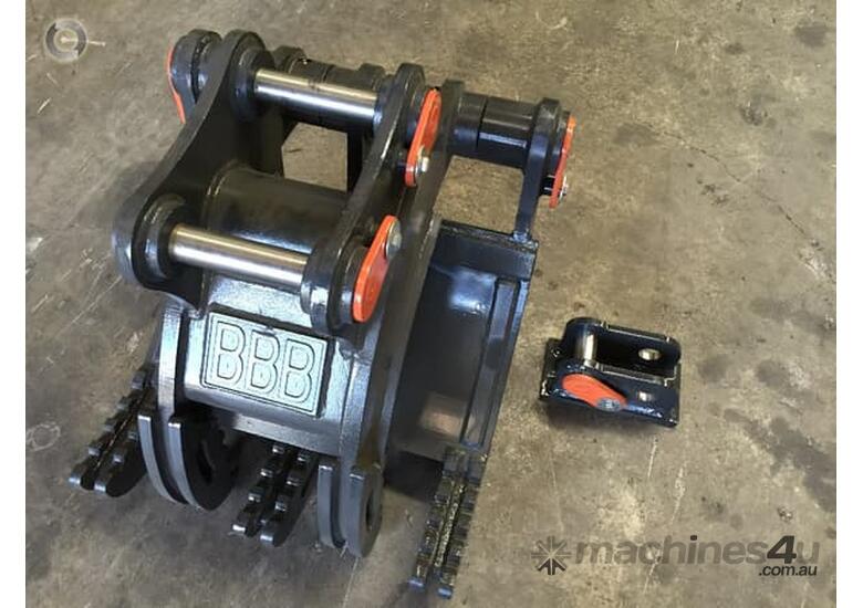 caption BETTA BILT BUCKETS 5 TONNE MANUAL GRABS