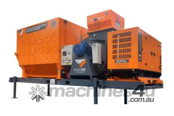 Skid Mobile Sandblasting Dust Collectors 27,000 cfm - Hybrid (Diesel/Electric)