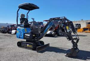 UME12EV: 1.2T All-Electric Mini Excavator | 4 kW Power, Expandable Tracks & 9 Free Attachments!
