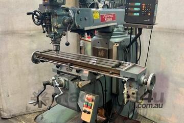 Kondia FV-1 Turret Milling Machine with DRO