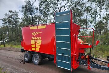 2026 Fimaks 20m3 Vertical Feed Mixer