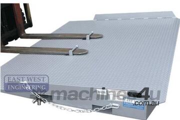 Container Ramp for Forklift