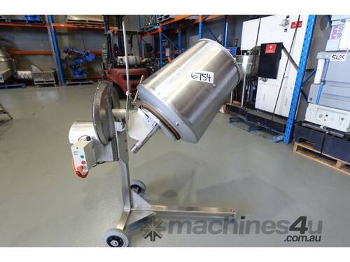 Rotary Mixer, 560mm Dia x 600mm H, 90Lt