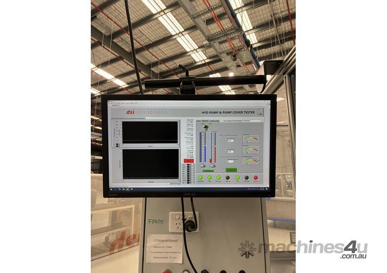 Rotational Hydraulic Test Rig | NI PXIe-1071, i3-4110E, Rexroth, LabVIEW