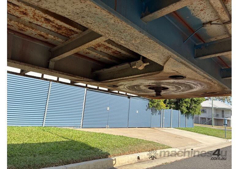 1991 Haulmark 3ST37 41ft Tri Axle Flat Top B Trailer