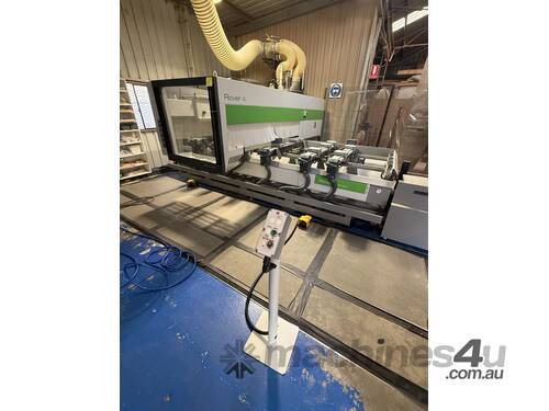 2022 BIESSE  rover a smart 1632 5axis CNC with low hours in exceptional condition