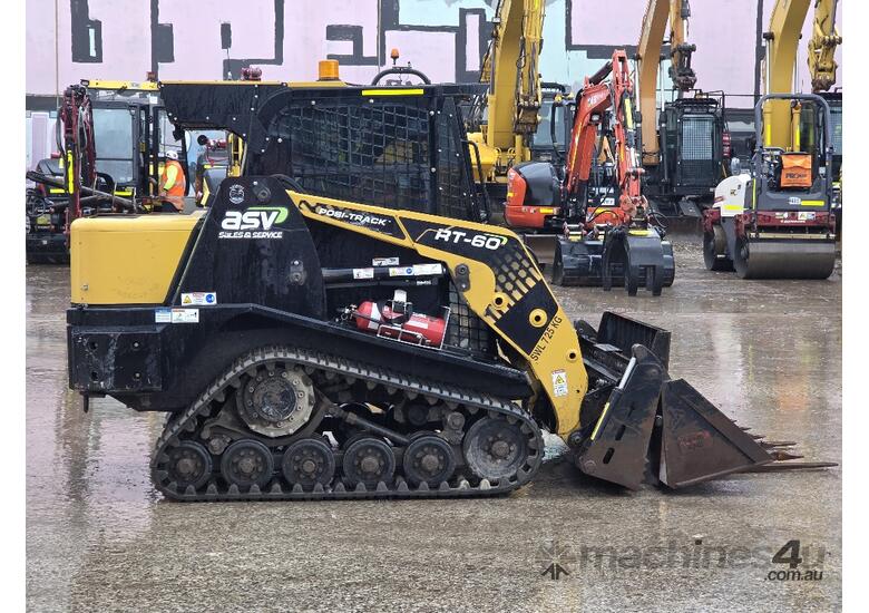2023 ASV RT60 POSITACK LOADER WITH FULL A/C CAB, FULL CIVIL SPEC AND LOW 446 HOURS