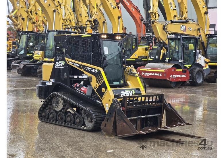 2023 ASV RT60 POSITACK LOADER WITH FULL A/C CAB, FULL CIVIL SPEC AND LOW 446 HOURS