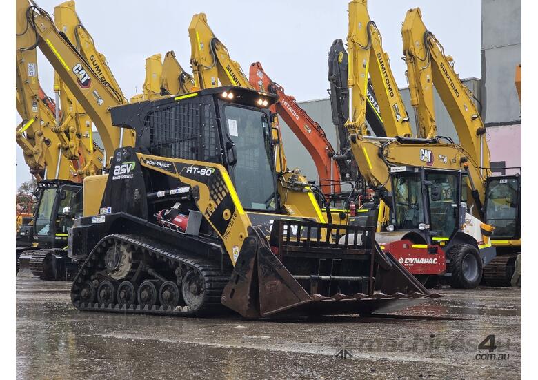 2023 ASV RT60 POSITACK LOADER WITH FULL A/C CAB, FULL CIVIL SPEC AND LOW 446 HOURS