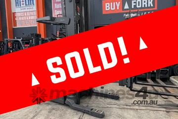 2018 1.5t RAYMOND ELECTRIC DOUBLE DEEP REACH TRUCK