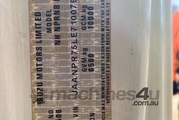 2015 Isuzu N Series Tipper Dual Cab