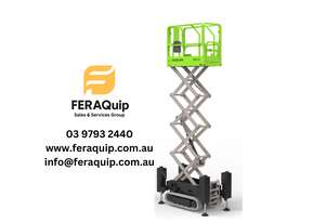 FERAQuip 8m ZS0612C Crawler Scissor($137 per week) FINANCE AVAILABLE