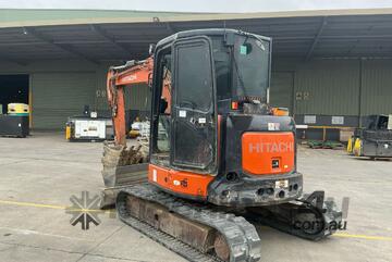 Hitachi ZX55U-5A Excavator (Rubber Tracked)