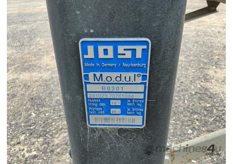 2010 Vawdrey VB S3 Triaxle Skel B Trailer