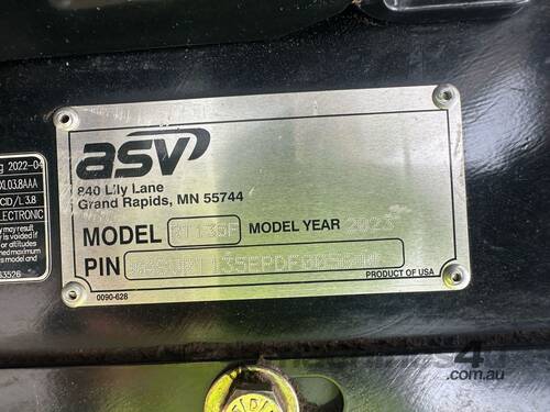 2023 ASV RT - 135 Forestry Posi Track Loader