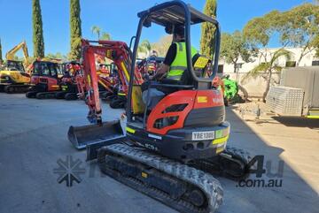 2022 KUBOTA U25 2.6T EXCAVATOR (EX169) WITH HITCH, BUCKETS AND 990 HOURS