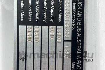 2018 Mercedes Benz 1630 Table Top