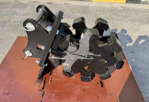Compactor Wheel BEDROCK COMPACTION GROUP 5 - 6 TON MINI EXCAVATOR, 12IN ECMWG5T-12
