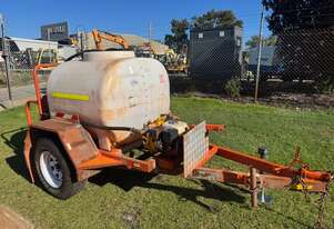 Fire Fighter Single axle Braked Honda Pump and motor and hose reel