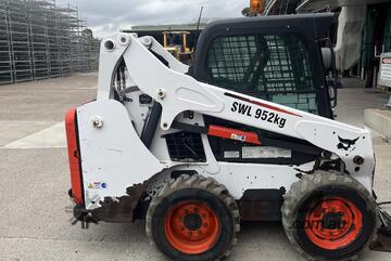 2018 Bobcat S590 Skid Steer Loader Enclosed A/C Cab, High Flow, 2 Speed 6,000 Hours