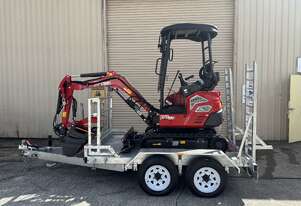 2.5 Gen 3 Mini Excavator + Trailer Package