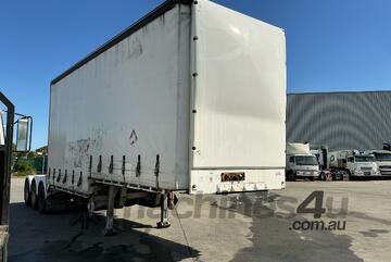 2017 PBS Trailers ST3 Tri Axle Drop Deck Curtainsider Combination