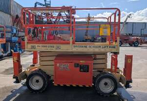 JLG 260MRT 26ft Rough Terrain Diesel Scissor Lift