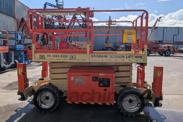JLG 260MRT 26ft Rough Terrain Diesel Scissor Lift