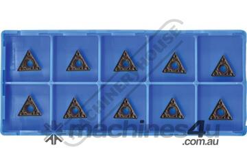 TCMT 110204HQ KYOCERA Carbide Inserts - Turning Grade CA125P - General Purpose Steel 10 Inserts Per