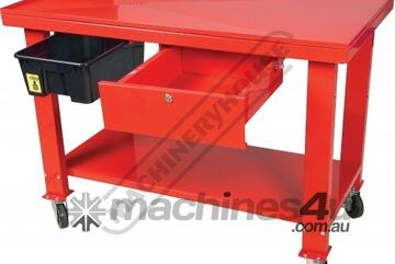 ETT-1D Steel Gearbox & Engine Tear Down Table Lockable Drawer & Removable Drain 1200 x 640 x 875mm