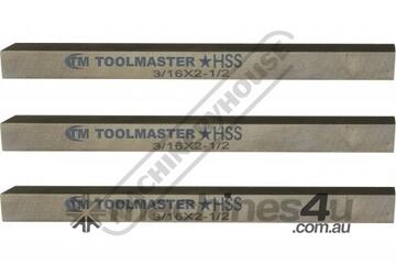 High Speed Steel Bits - Pack of 3 3/16