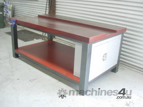 CARPENTER SHOP WORK BENCH 2100 X 1200 X 900MM 