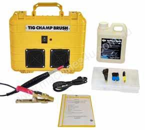 TIG CHAMP BRUSH DC PLUS Stainless Steel Cleaner
