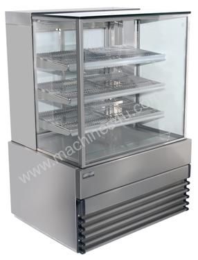 Heated Display Cabinets - Square Glass