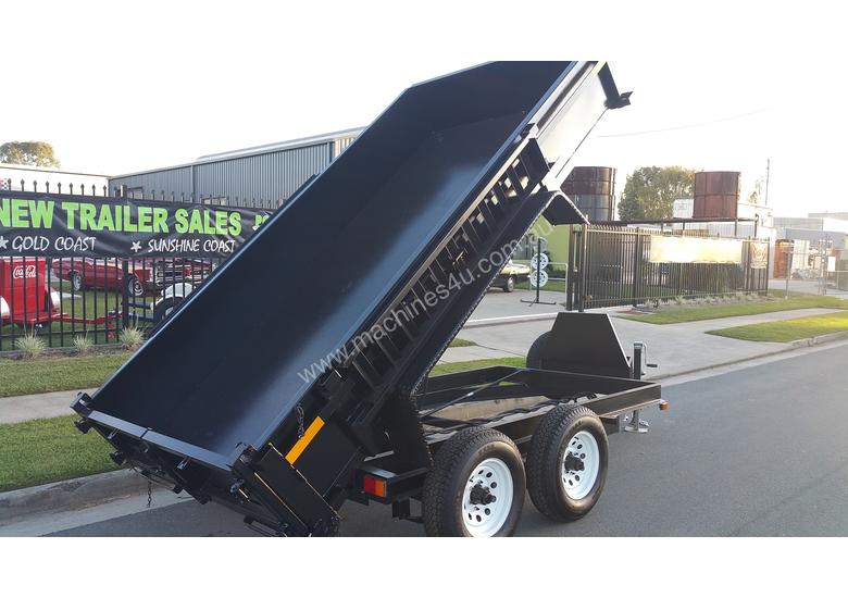 caption 10x6 Hydraulic Tipper / Dump Trailer Tandem 3T