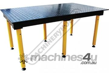 2550 x 1250mm BuildPro Max Modular Welding Table - Nitrided Finish TMQD626125F Reversible Table Plat