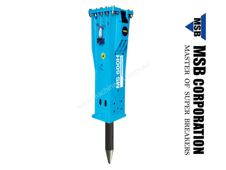 caption MSB MS600 H Rock Breaker